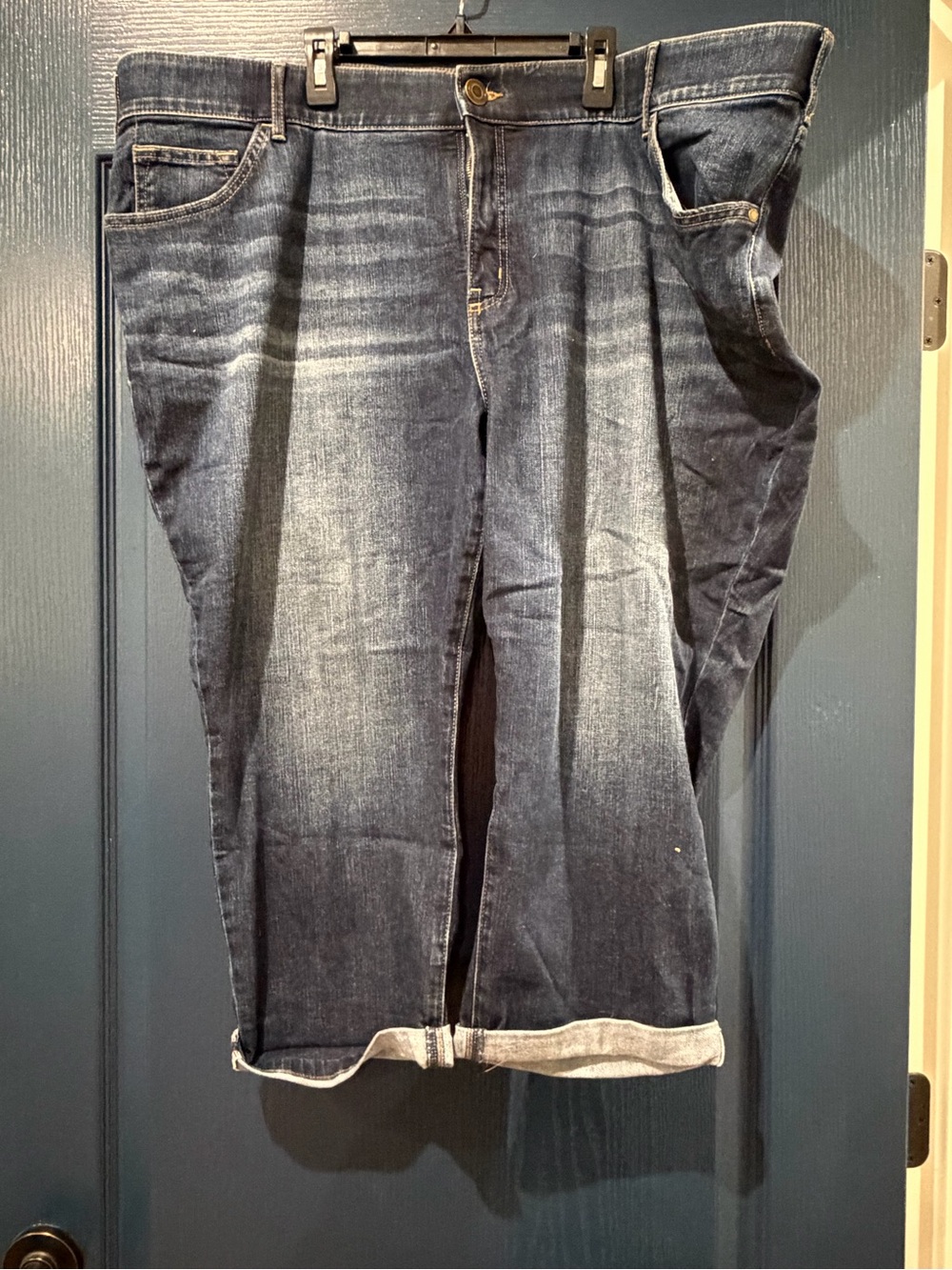Lee Dark Blue Relaxed Fit Jeans